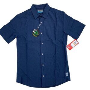 Pga Tour Mens Woven Dobby Shirt Size S